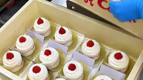 Strawberry cake