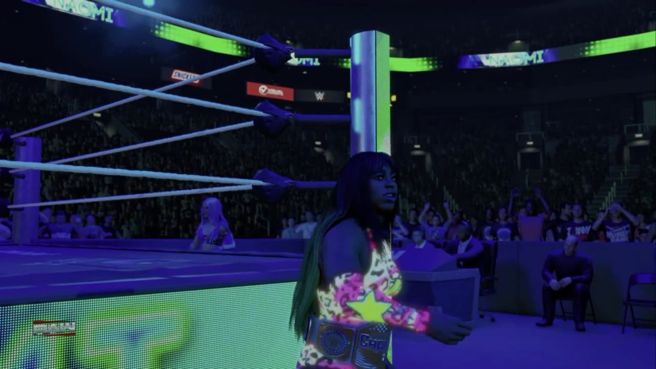 wwe 2k25 142 universe Amelia Marcella VS Naomi