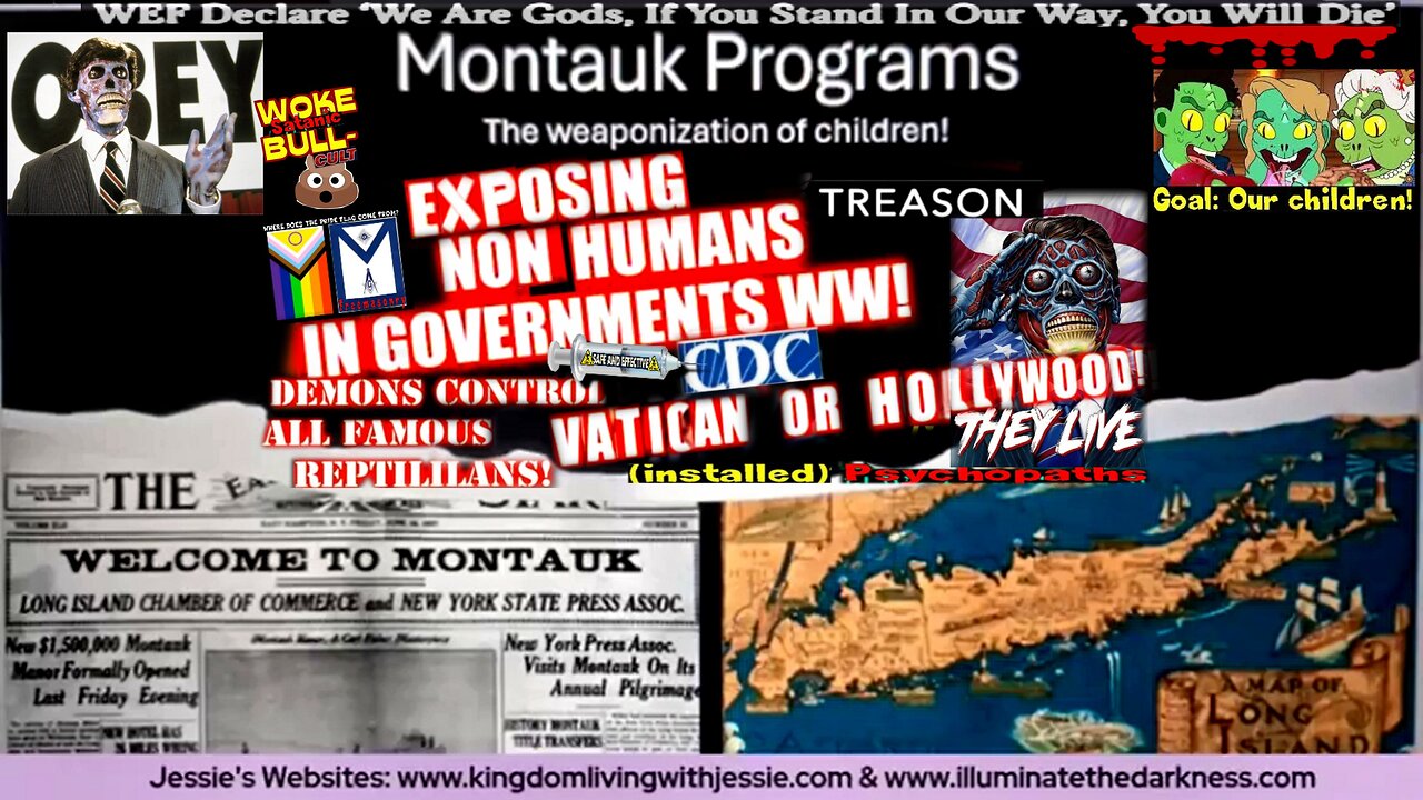 JESSIE CZEBOTAR Montauk Projects: The Weaponization of Children (compilation version)