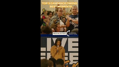 Candace Owens DESTROYS Every Argument in Just 60 Seconds 🔥 (Top 3 Moments)