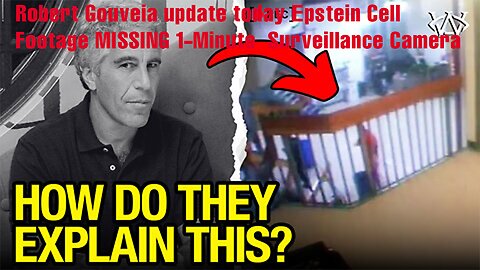 Robert Gouveia update today Epstein Cell Footage MISSING 1-Minute Surveillance Camera Breakdown!