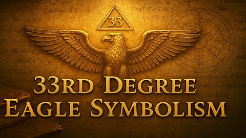 33rd Degree Eagle Symbolism 🔺👁️ Hidden Power They Don’t Want You to See
