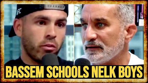 Bassem Youssef CALLS OUT Nelk Boys For SOFTBALL Netanyahu Interview