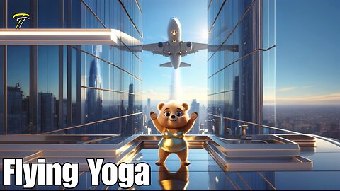 Sky Yoga Bear Stuns The World! 🐻💫 | Unbelievable Animal Moment #shorts