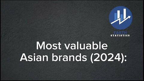 Most valuable Asian brands (2024)...
