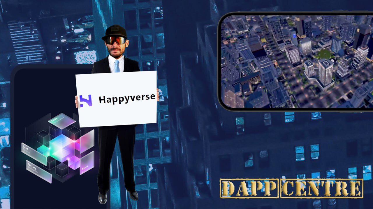 HAPPYVERSE 🚀DIGITAL WORLD WEB3 VIRTUAL WORLD! 🔥 BUY AND SELL THINGS ONLINE! 🤑