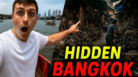 Bangkok River Cruise - Exploring Chinatown’s Hidden Mechanic District