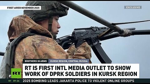 DPRK soldiers aided Russian army in liberating Kursk Region from Ukraine | RT