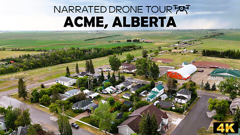 🚁 Acme, Alberta 🌾 4K Drone