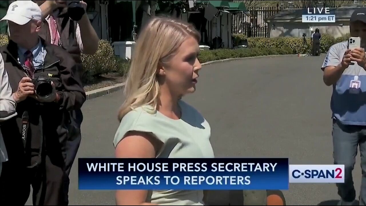 Karoline Leavitt Takes Down Reporter Claiming Illegals Are Deported Based On Tattoos