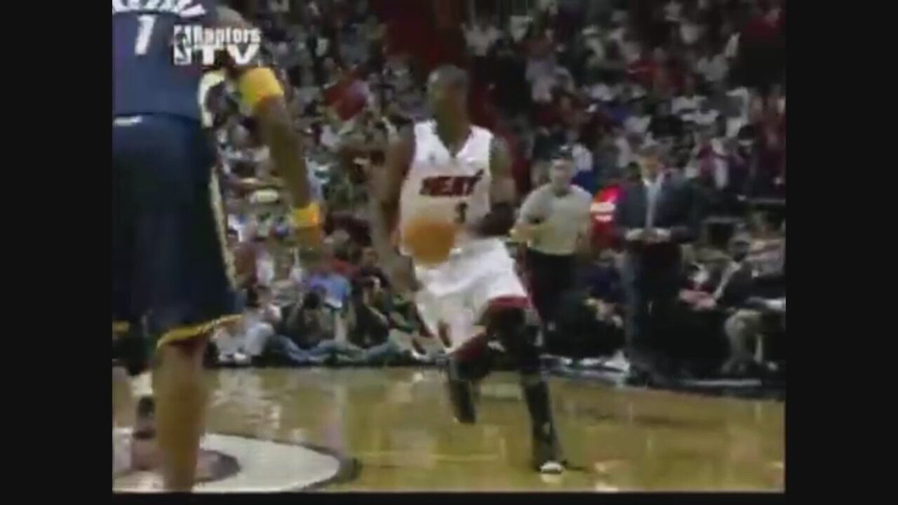 Dwyane Wade 31 Points 10 Ast Vs. Pacers, 2005-06.