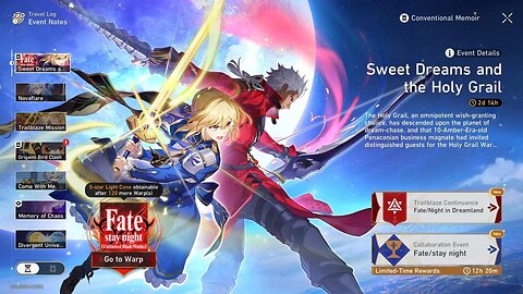 Sweet Dreams and the Holy Grail Mission - Honkai Star Rail - Version 3.4 Part 1