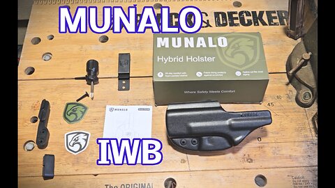 Munalo IWB Holster Compatible with Glock 19, 19X, 44, 45, 23, 32