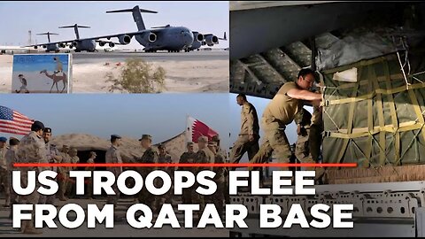 LIVE | Iran To Attack US Airbase In Qatar? American Troops Evacuate AS Trump Vs Khamenei Escalates