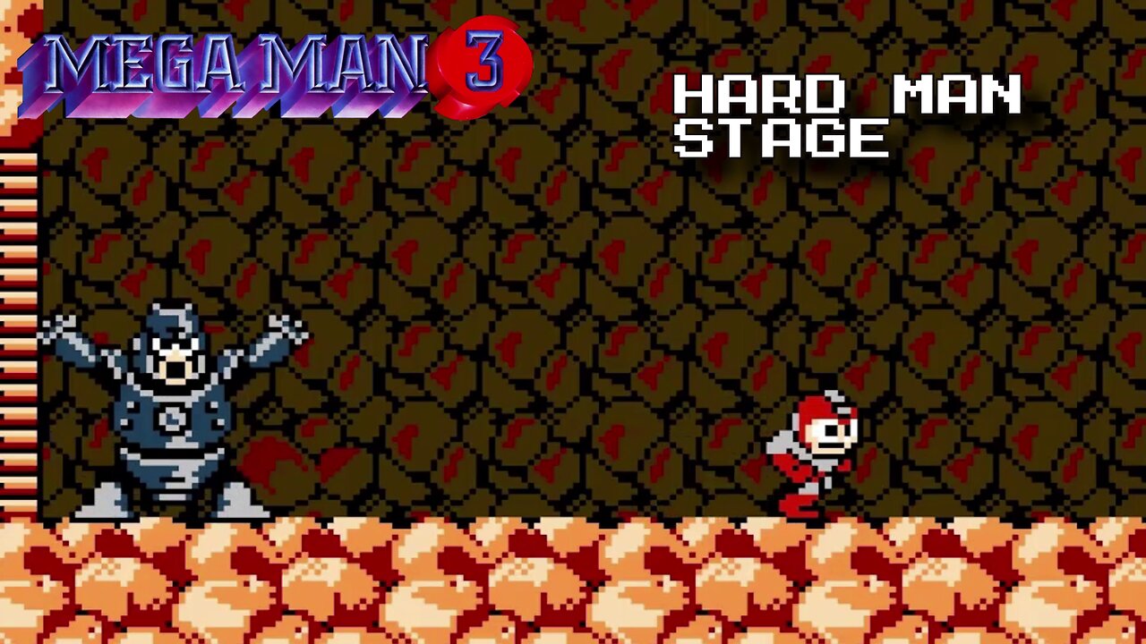 Mega Man 3 (NES) - 2. Hard Man stage