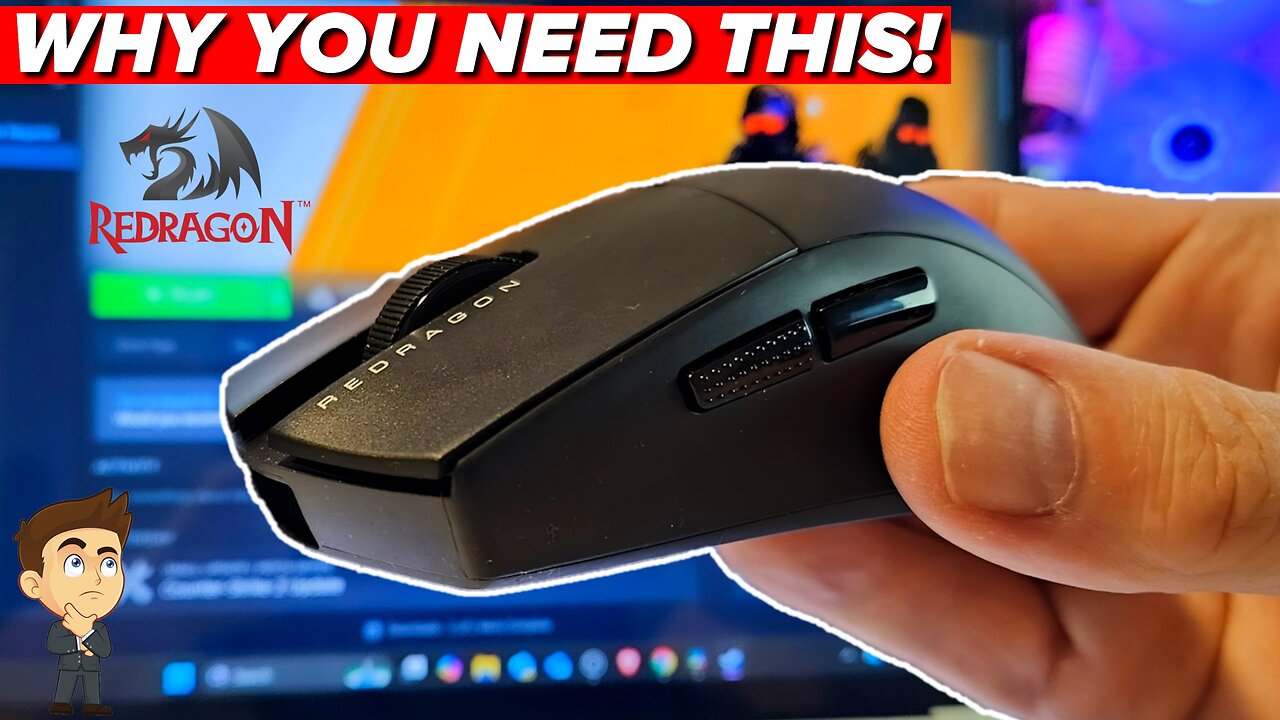 Why is Everyone Buying this Mouse? | The Redragon King 4K Pro
