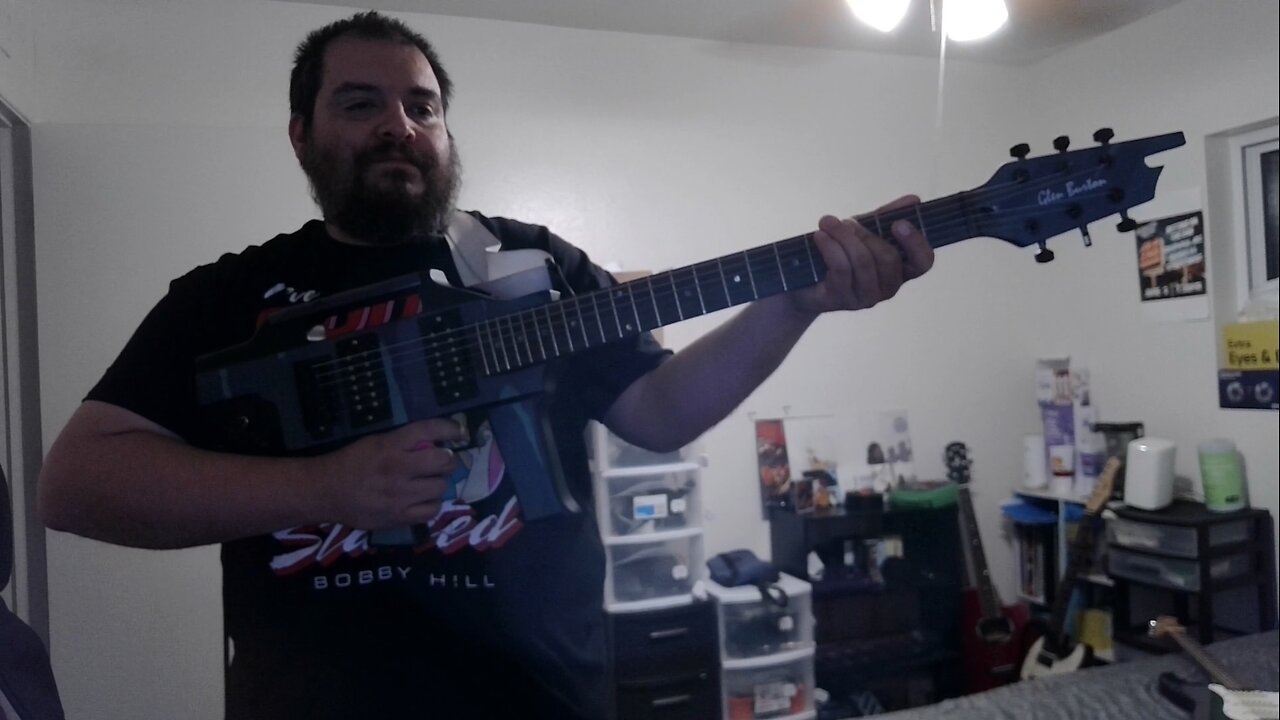 Practicing my bands set! *TESTING AUDIO SET UP* Sorry if it sounds weird