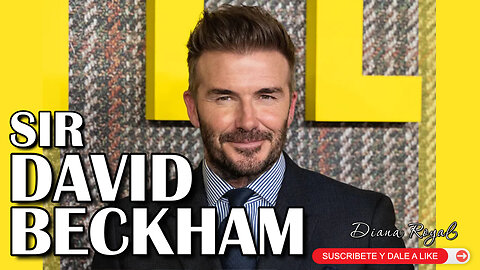 Del fútbol al Palacio: David Beckham y su nuevo título de caballero 🏰⚽