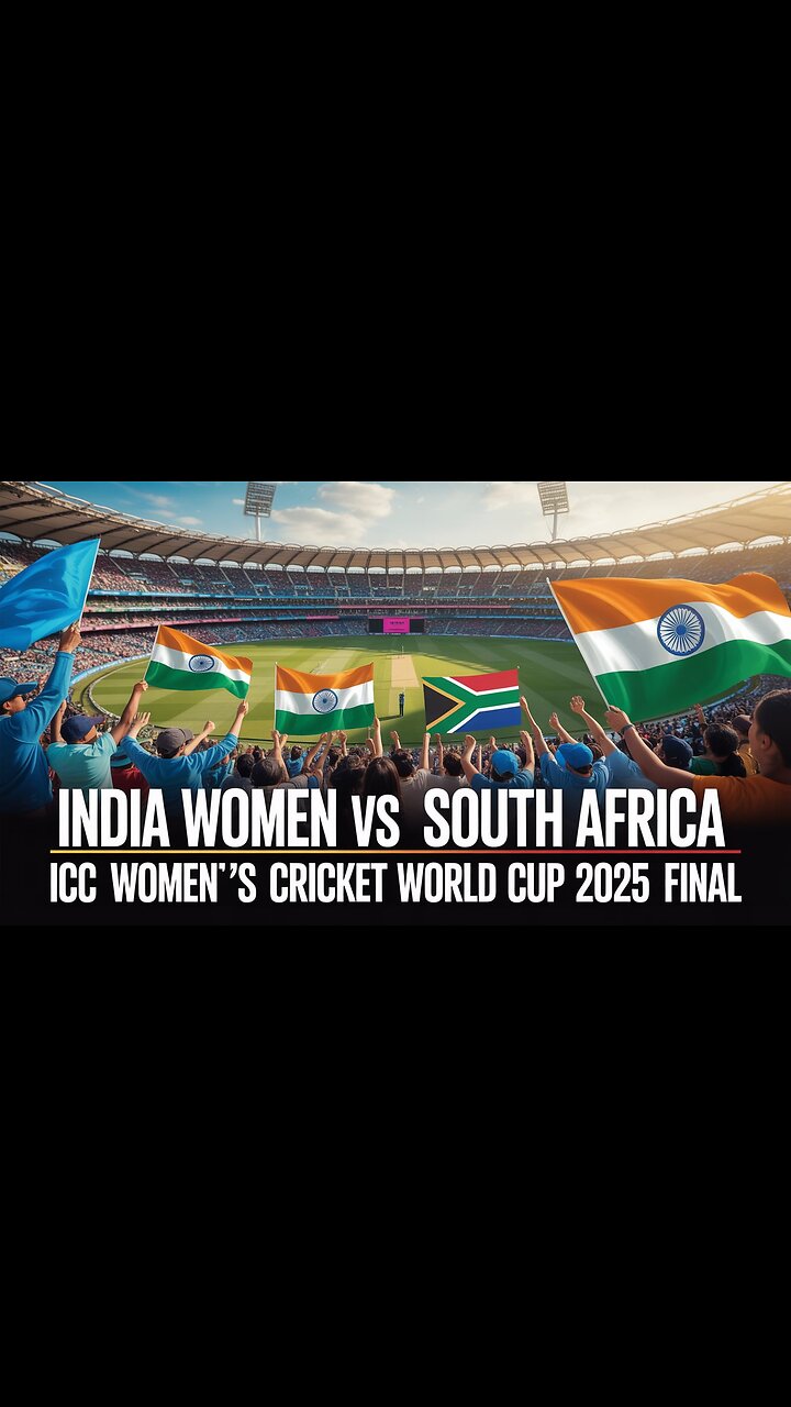 India Women vs South Africa Women | ICC Women’s Cricket World Cup 2025 Final