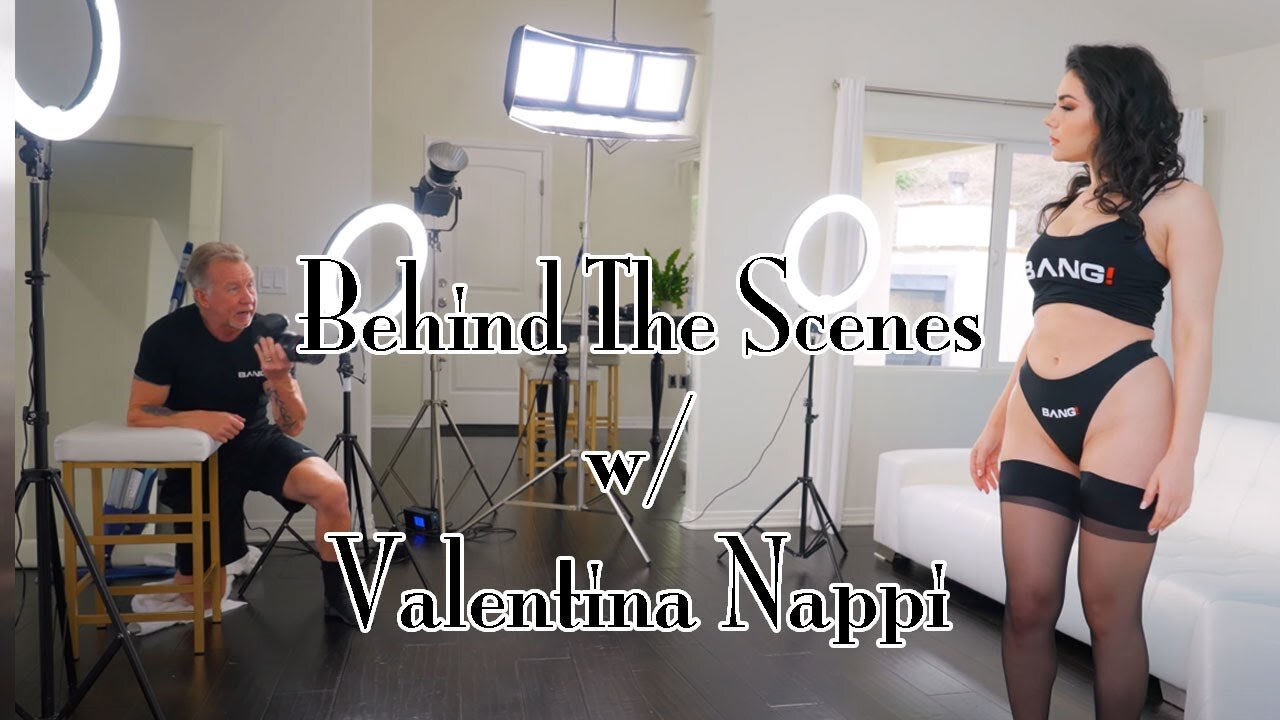 Behind the Scenes on A P＊rn Set w⧸ Valentina Nappi