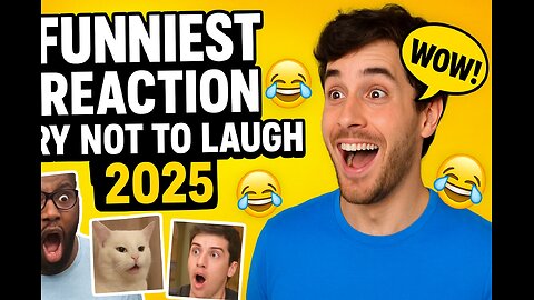 Funny Reaction Video 😂 | Try Not To Laugh Challenge 2025
