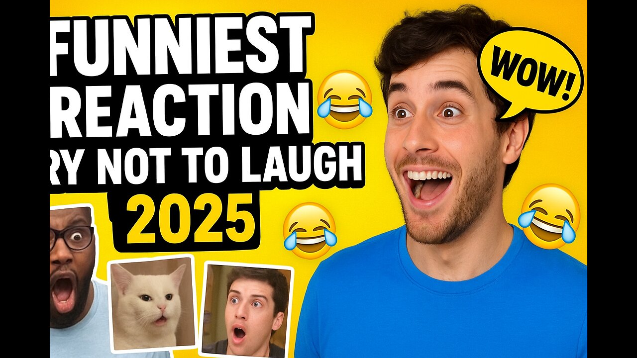 Funny Reaction Video 😂 | Try Not To Laugh Challenge 2025