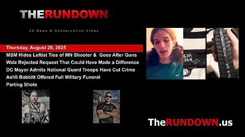 #967 - Media Blames Guns For MN Shooting & Ignore Shooters Leftist Leanings