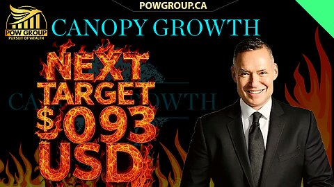 Why Was Canopy Growth Stock Down Today? CGC Next Target $0.93 USD