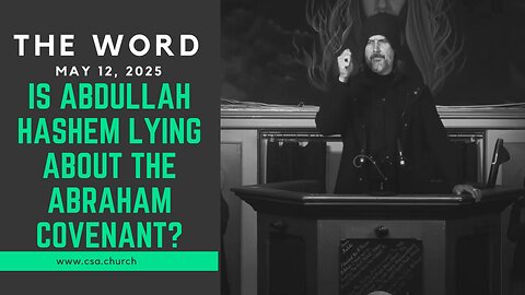 Is Abdullah Hashem lying about the Abraham Covenant?
