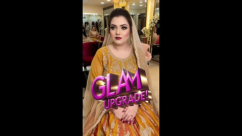 "Before & After Bridal Magic ✨ | Pure Gold Look!"