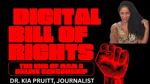 Digital Bill of Rights Act Restricted Mainstream & Social Media Censorship (Dec 16, 2022)