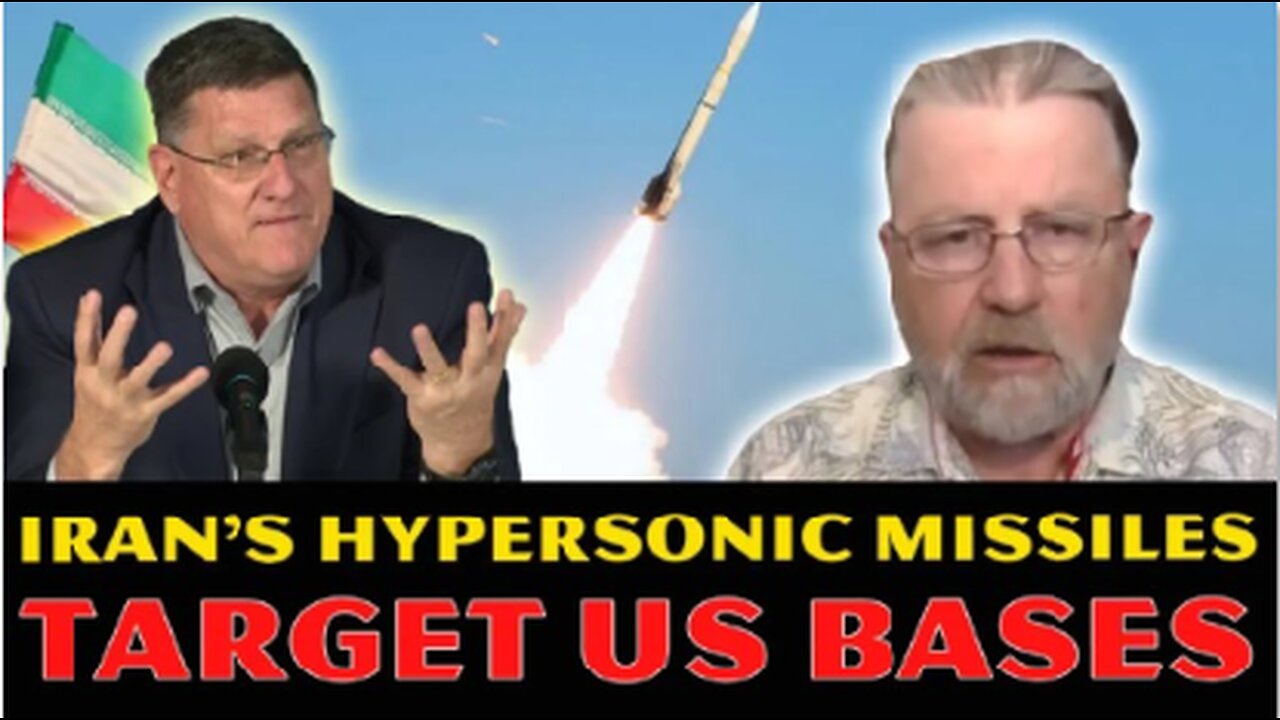 Scott Ritter & Larry Johnson: Iran’s Hypersonic Missiles TARGET US Bases! Trump Left in SHOCK