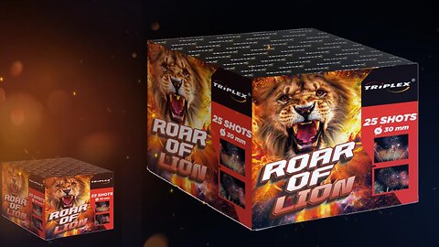 Triplex Fireworks - TXB1039 Roar Of Lion - 25 Schots - Compound Vuurwerk