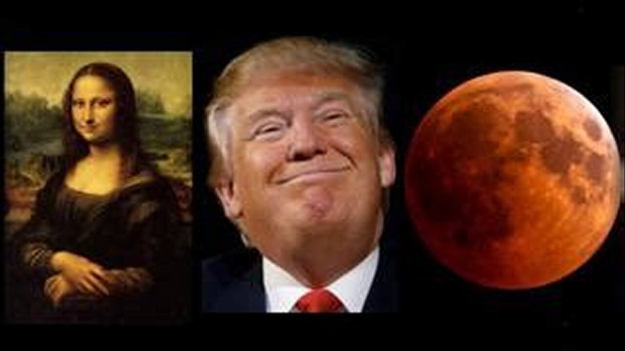 SMHP: September 7 Blood Moon Lunar Eclipse Mona Lisa And The Blood Moon!
