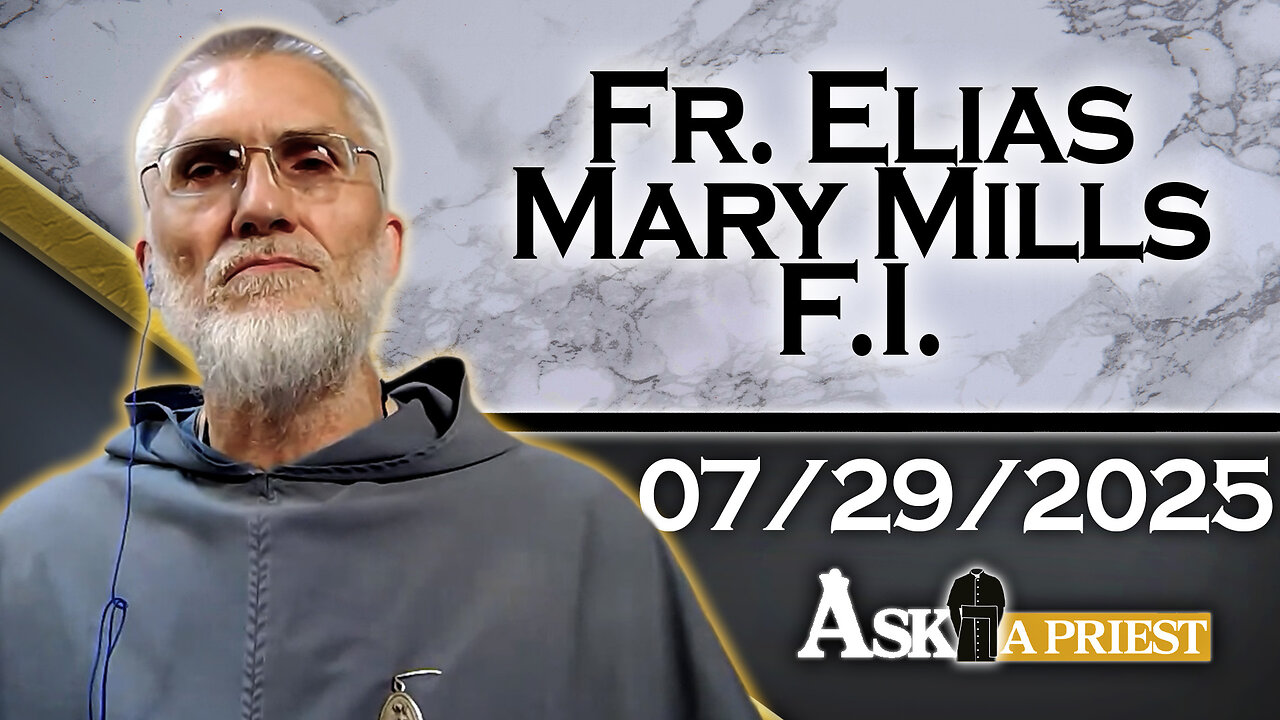 AAP with Fr. Elias Mary Mills, F.I. - 7/29/25 - What Is The Deal With Therians?
