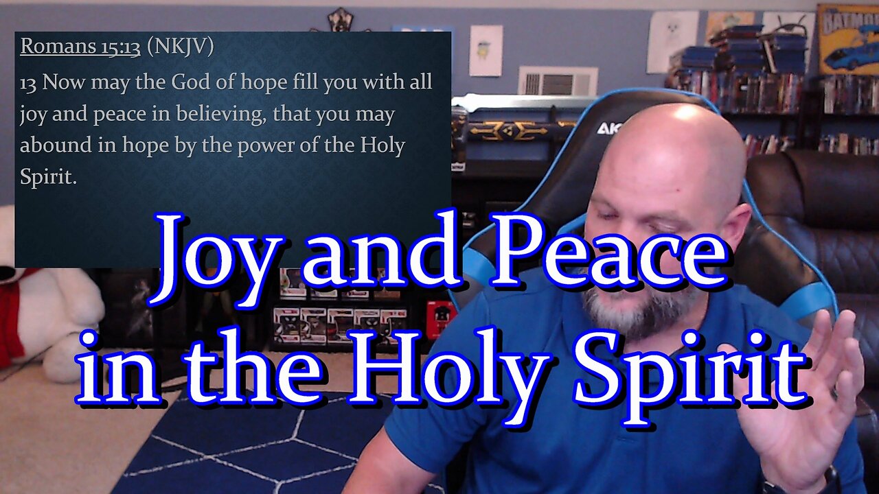 Gamer's Bible Break: May the God of hope give you joy and peace. #gaming #bible #joy