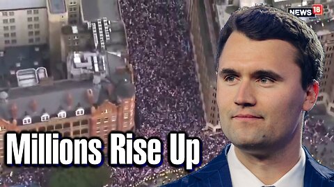 Elites are in COMPLETE PANIC as 1 Million+ People Flood London for Charlie Kirk