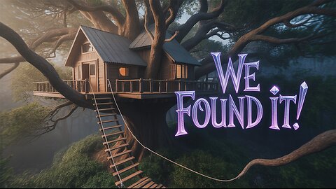 We Found A Secret Library In The Treehouse!