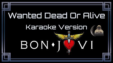 Bon Jovi - Wanted Dead Or Alive (CC)