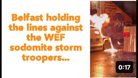 "Belfast Resisting WEF Forces Amidst Controversy"