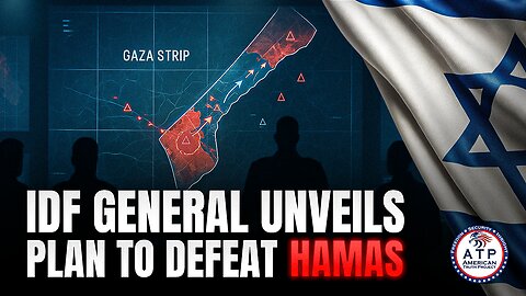 IDF GENERAL PRESENTS HIS NEW PLAN FOR BEATING HAMAS AND ENDING THE GAZA WAR