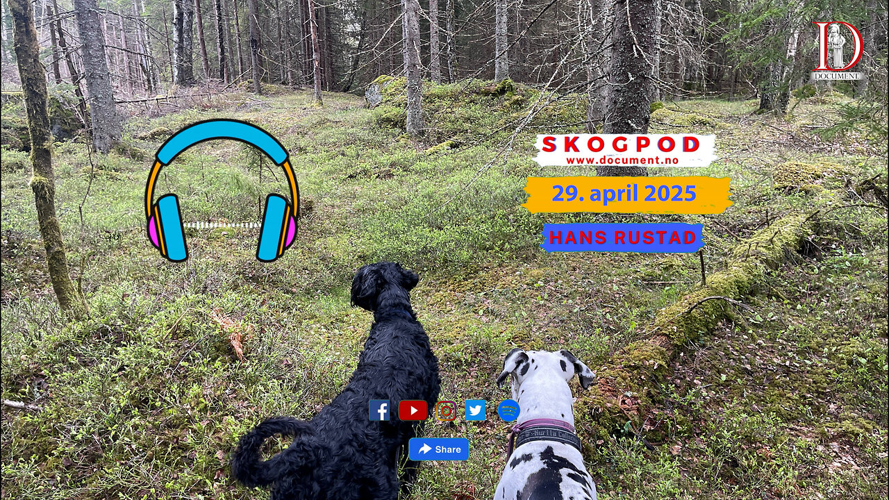 Skogpod med Hans Rustad 29. april 2025