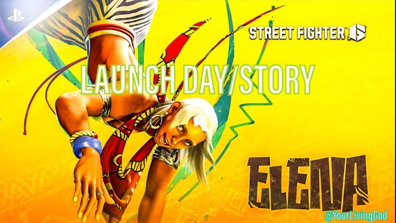 Street Fighter 6 (ストリートファイター6 ) ᕈS5 🎮 : COLLECTORS EDITION : ELENA LAUNCH DAY/STORY