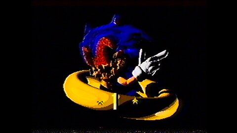 SONIC-El_Pendrive/USB_Azul (SONICTHEHEDGEHOG) VHS (Warning: Heavy flashing lights and jump scares!)