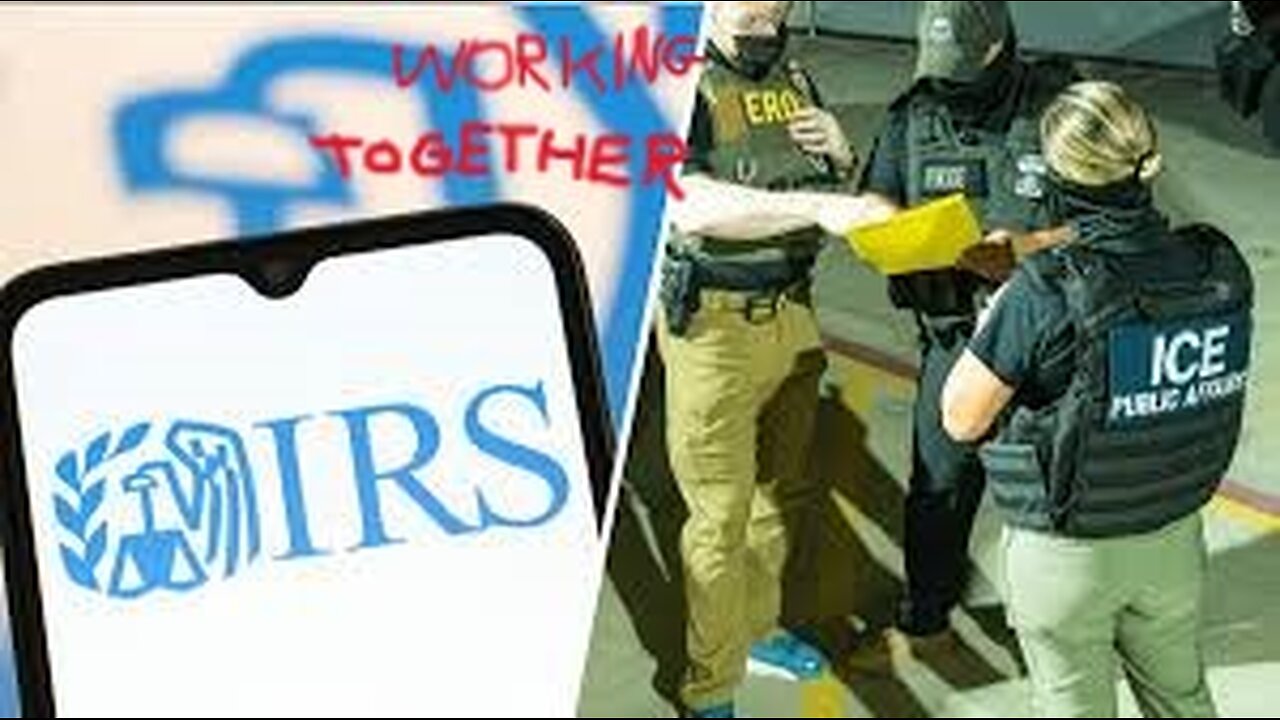 ICE & the IRS Working Together 2 BUST Illegals!