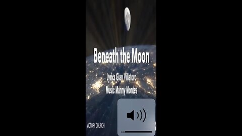 Beneath the moon with God by Dr. Gian Pastor of Victory Church - vchurch.us