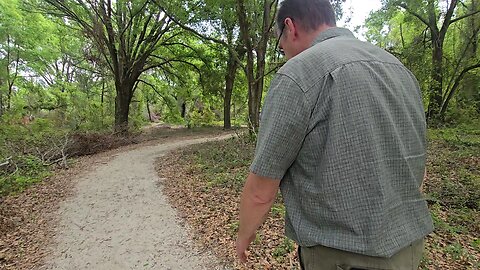 The Hiking Duffers Hiking at Lake May Reserve in Eustis, Florida