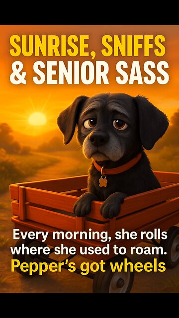 Sunrise, sniffs and senior sass
