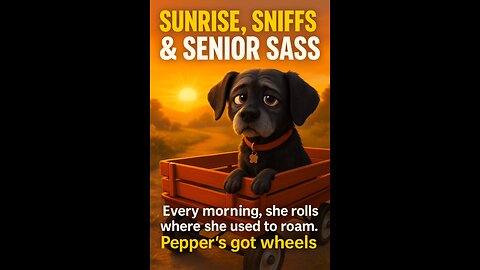 Sunrise, sniffs and senior sass