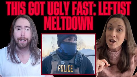 WATCH: Leftists Caught Hurling Racist Abuse at Black ICE Agent